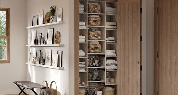 hallway linen closet ideas