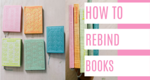 how to rebind a book