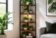 Corner Plant Stand